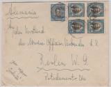 Chile, 1930 (?), 110 Centavos MiF auf Auslandsbrief von ... nach Berlin
