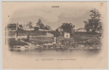 Frz. Indochina, 1904, 5 Ct. EF auf Auslands- Bildpostkarte von Sontay, via Hanoi nach Toulouse (Fr.), Schone Postkarte!