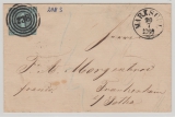 T. + T., 1860, Mi.- Nr.: 4, als EF auf Fernbrief von Marksuhl (Nrn- Stempel.: 238, in schwarz) nach Frankenhain, b. Gotha