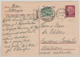 DR, 1938, 15 RPfg.- Auslands- GS (Mi.- Nr.: 227) + Italienesche Nachportomarke, gelaufen von Göttingen nach Gardone (It.)
