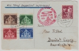 DR 565- 68, u.a., zur Fahrt zur Leipziger Messe 1936, auf Postkarte nach Leipzig