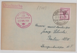 DR 455, u.a.1932, als MiF auf Brief per Zeppelin zur 8. Südamerikafahrt nach Pernambuco, rs. brasilianischer Stempel