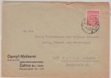 SBZ, 1945,  Mi.- Nr.: 71 XA als EF auf Fernbrief von Zahna nach Halle, gepr. Dr. Jasch BPP