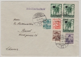 III. Reich, 1938, III. Reich / Österreich in MiF auf Auslandsbrief von Insbruck nach Basel (CH), ungewöhnliches Stück!