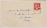 Jersey, 1941, Mi.- Nr.: 2 als EF auf Opts- Brief nach St. Helier