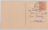 Pleskau, 1942, Mi.- Nr.: 15 A als EF auf Bilpostkarte nach ... (?)