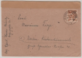 SBZ, Handstempel, 1948, Bez. 37, Waren, 24 Pfg. Mi.- Nr.: 174 VIII, in EF auf Fernbrief von Waren nach Berlin