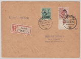 SBZ, Handstempel, 1948, Bez. 3, Berlin NW 7, Mi.- Nr.: 172 I + A 179 I, in MiF auf E.- Ortsbrief innerhalb von Berlin