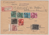 SBZ- Handstempel, 1948, Bez. 37, Schwerin, Mi.- Nr.: 177 VIII, u.a. als MiF auf E.- Fernbrief von Schwerin nach Stahnsdorf