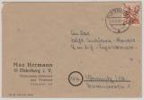 SBZ- Handstempel, 1948, Bez. 41, Elsterberg, Mi.- Nr.: 174 X, als EF auf Fernbrief von Elsterberg nach Chemnitz, geprüft!