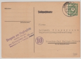 SBZ, Ost- Sachsen, 1945, Mi.- Nr.: 57, als EF auf Ortspostkarte innerhalb von Dresden