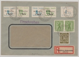Lokalausgaben, D.- OST, 1946, Spremberg, Mi.- Nr. 4 B, u.a. in MiF auf E.- Ortsbrief innerhalb von Spremberg