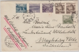 Österreich div., Brief zur Österreichfahrt 1931, von St. Pölten (A) nach Magdeburg