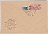 FRZ / Württemberg, 1949, Mi.- Nr.: 39 auf Umschlag (nicht gelaufen) mit passendem Sonderstempel