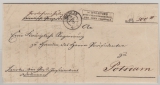 Preußen, 1852, Dienstbrief (Portopflichtige Dienstsache) von Berlin nach Potsdam, v. Königl. Geh Ober Tribunal