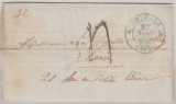 Frankreich, 1832, Vorphilabrief von Orleans nach Nancy (?)