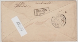 Dänemark, 1862, Unfrankierter Auslandsbrief von Kopenhagen nach Bremen, nette Transit- und Eingangsstempel vs. + rs.!