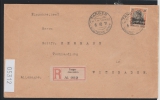 DAP Marokko, 1911, Mi.- Nr.: 39 als EF auf Einschreiben- Fernbrief von Tanger nach Wiesbaden