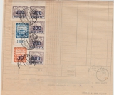 Tschechoslovakei, 1925, 3050 Doplatit MiF rs. auf Postrechnung (???) von Smichov