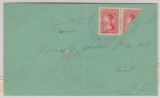 Kolumbien, 1921, 3 Ct. (incl. Halbierung!) MiF auf Fernbrief von San Andres nach Cucuta