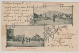 China, 1902, Mi.- Nr.: 16 als EF auf Bildpostkarte von Tientsin nach Berlin, => Ansicht: Strassenbild Tientsin