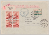 Schweiz, 1941, Mi.- Nr.: 395 u.a. als MiF auf Luftpost- R- Inlandsbrief von Buochs nach Liebefeld