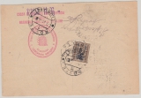 Dt. Bes. II. WK, Laibach, 1944, Portomarke Mi.- Nr.: 6 als EF, rs. auf Zahlungsanweisung von Rovte