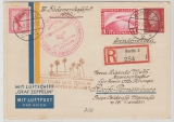 DR 455 u.a. in MiF auf E.- Brief zum Anschlußflug der 7. Südamerikafahrt 1932, von Berlin nach Recife- Pernambuco