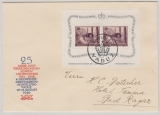 Lichtenstein, 1946, Bl. 4 auf adressiertem  FDC, 1A Erhaltung!