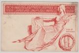 Schweiz, 1909, 10 Rp.- GS- Karte, verwendet als Auslandspostkarte von Neuchatel nach München, dekorativ!
