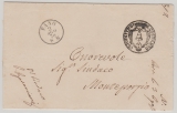 Italien, 1870, unfrankierter Dienstbrief von S. Constanzo nach Montegiorgio, dekorativ!