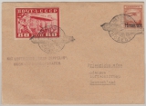 UDSSR, div. Marken auf Zeppelinbrief von Moskau nach Friedrichshafen (1930)