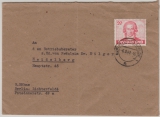 Berlin, 1949, Mi.- Nr.: 62, als EF auf Fernbrief von Berlin nach Heidelberg