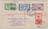 Basutoland, 1947, 2 Sh. MiF auf Einschreiben- Auslandsbrief von Maseru nach Johannesburg (Süd- Afrika)