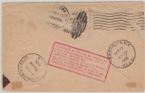 DR 347 u.a auf ausgabengleicher MiF, auf Brief per LZ Z.R.3 nach New York (1924!) rs. mit Transit- und Eingagsstempel
