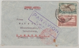 Mexiko, 1934, 75 Ct. MiF auf Luftpost- Auslandsbrief von ... via Paris nach Hamburg
