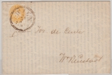 Österreich, ca. 1863, 2 Kr. gelb, als EF auf (Drucksachen-?)- Ortsbrief von Wien nach Wiener Neustadt
