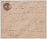 Russ. Reich, 1869, 10 - Kopeken- GS- Umschlag (gr. Format), als Fernbrief verwendet von ... nach ...