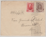 Russ. Reich, 1913, 10 - Kopeken- MiF,  verwendet auf Auslandsbrief verwendet von ... nach Weissenbühl (CH)