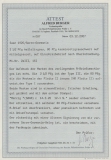 Saargebiet, 1920, Mi.- Nr.: 1 + 16 als MiF auf Einschreiben- Fernbrief von Merzig nach B.- Charlottenburg, FA Burger BPP!