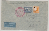 Zeppelin, III. Reich, 1938, Mi.- Nrn.: 536 + 669 in MiF auf Zeppelinbrief von FF/M via Reichenbach (Sudeten) nach Trebbin