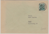 Handstempel, 1948, Bez. 36 Wittenberge, 16 Pfg. Mi.- Nr.: 172 VII, als EF auf Ortsbrief innerhalb innerhalb von Wittenberge