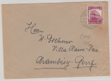 DR / III. Reich, 1935, Mi.- Nr.: 583 als EF auf Auslandsbrief von Wildbad nach Chambesy (CH)