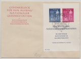 DDR, 1955, Mi.- Nr.: Bl. 11 auf amtl. FDC, nicht gelaufen