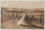 DSWA, 1918, Kriegsgefangenenpost, Postkarte aus dem Lager AUS (mit Stempeln + Zensur) nach Kuibis