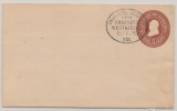 Deutsche Seepost, 1895,  Linie Hamburg- Westafrika, XIII., auf Liberianischer GS, nicht gelaufen, v. Dt. Konsulat!