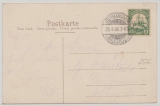 DSWA, 1908, Mi.- Nr.: 25 als EF auf Bildpostkarte (Station Schlangenkopf), von Keetmanshoop nach Heiligensee