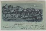 DSWA, 1899, Mi.- Nr.: 6 als EF auf Bild- Postkarte von Omaruru nach Schwabenhausen