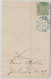 Preußen, 1867 Mi.- Nr.: 14 als EF auf Ortsbrief innerhalb von Berlin