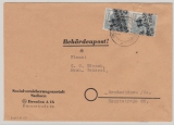 Handstempel, 1948, Bez. 14 Großschönau, Mi.- Nr.: 170 II (2x), als MeF auf Ortsbrief innerhalb von Großschönau